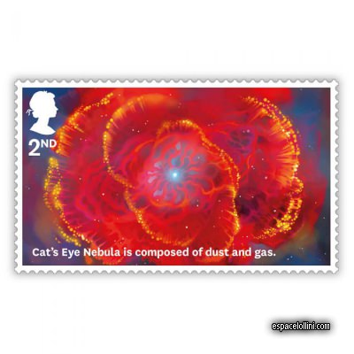 the stamp etoile GBR 6