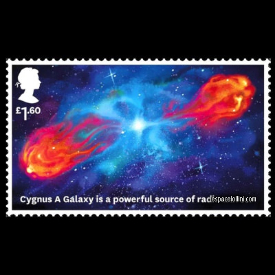 the stamp etoile GBR 13