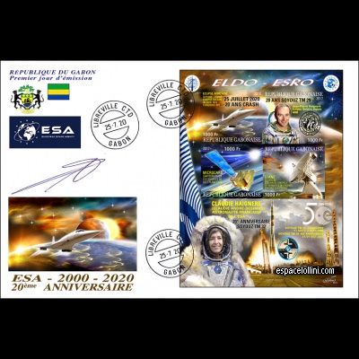 the stamp 10522 GAB 169/172 FA