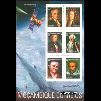 le timbre 10240 MOZ 1/6 C