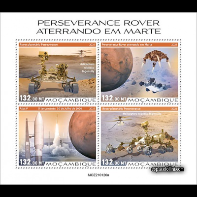 the stamp 10639 MOZ 1/4 C