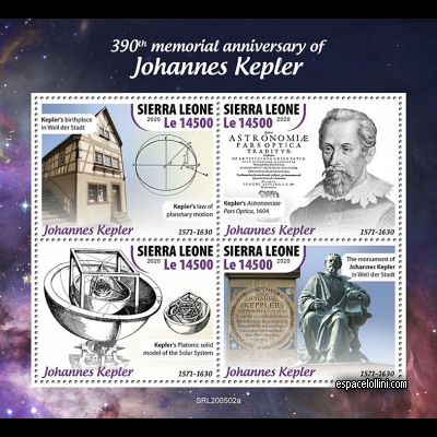 the stamp astronome SIE 4/7 C