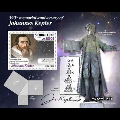 the stamp astronome SIE 8 B