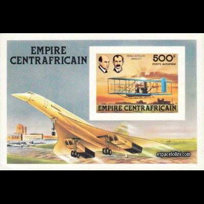 le timbre concorde CAR 17 BA