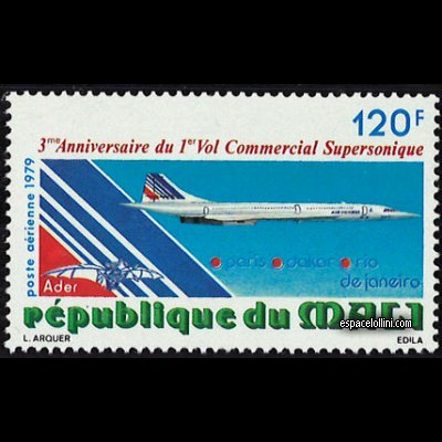 le timbre concorde MLI 17