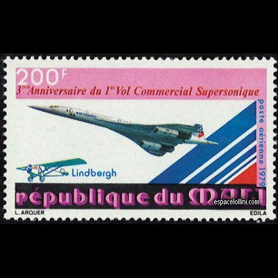 le timbre concorde MLI 19