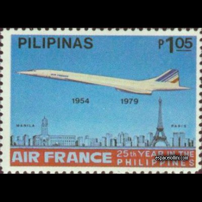 the stamp concorde PHI 1