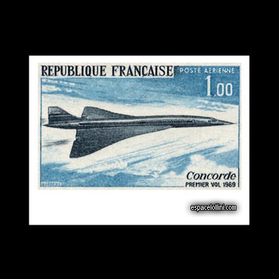 the stamp concorde FRA 1 A