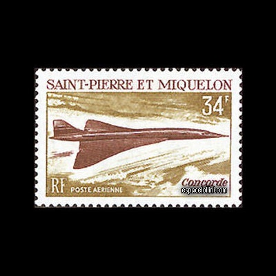 the stamp concorde SPI 1