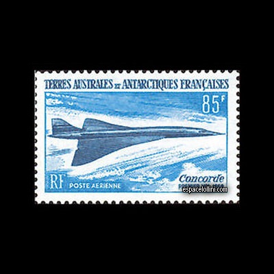 the stamp concorde TAA 1
