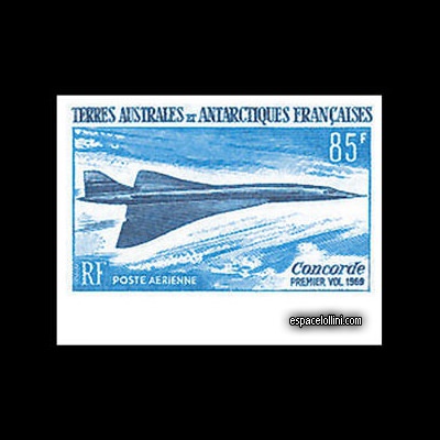 the stamp concorde TAA 1 A