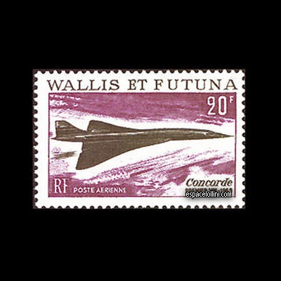 the stamp concorde WAL 1