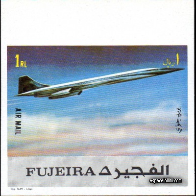 the stamp concorde FUJ 8 A