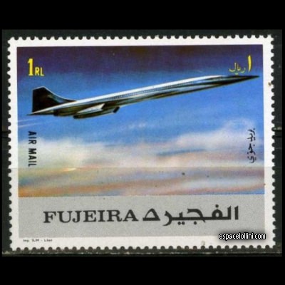 the stamp concorde FUJ 8