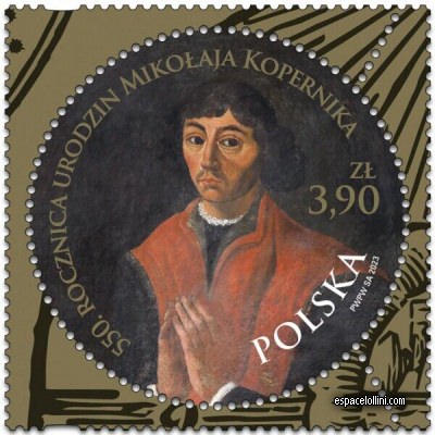 the stamp astronome POL 49