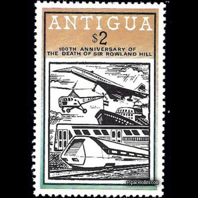 the stamp concorde ANT 9