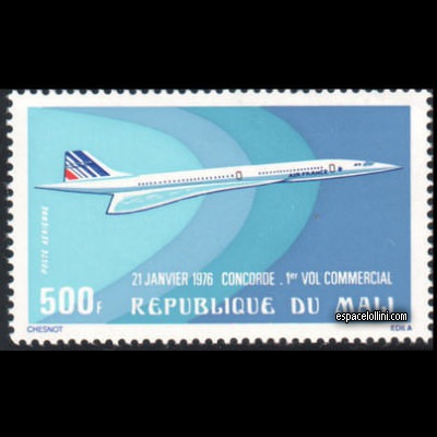 le timbre concorde MLI 9