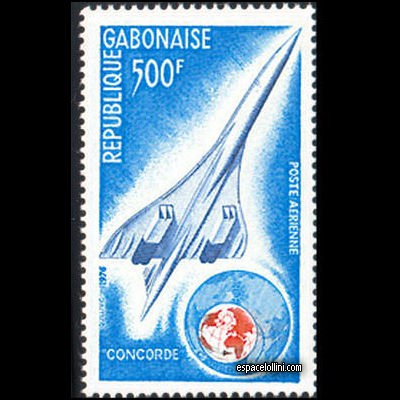 le timbre concorde GAB 1