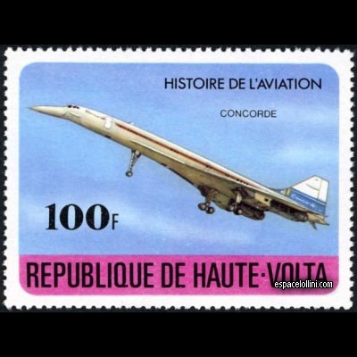 the stamp concorde HAU 4