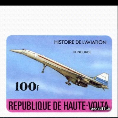 the stamp concorde HAU 4 A