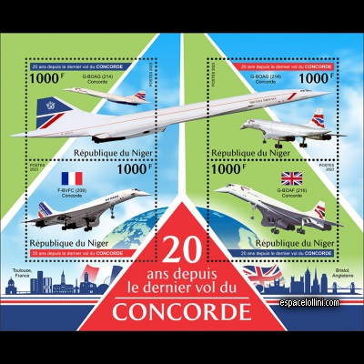 le timbre concorde NIG 93/96 C