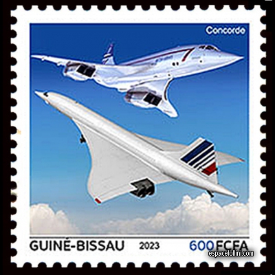 the stamp concorde GUB 102