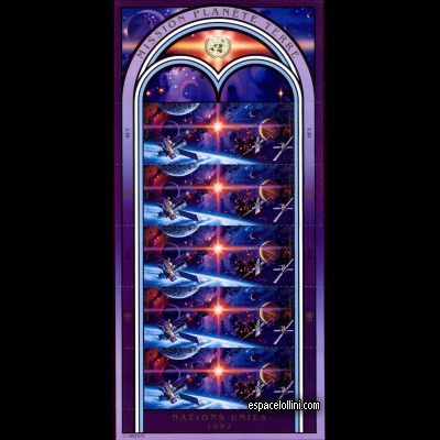 le timbre 9200 ONU 3/4 G