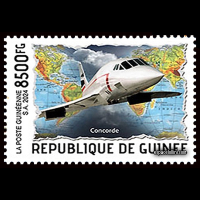 le timbre concorde GUI 147