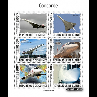 le timbre concorde GUI 143/148 C