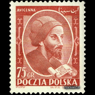 the stamp astronome POL 8