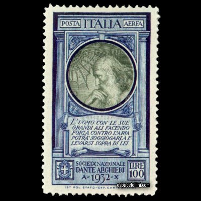 the stamp astronome ITA 7