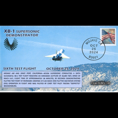 the stamp concorde USA 6 F
