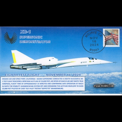 the stamp concorde USA 8 F