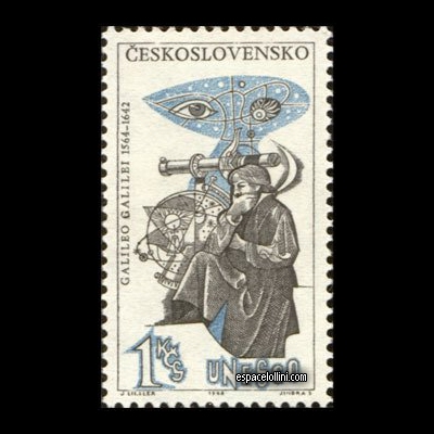 the stamp astronome TKI 14
