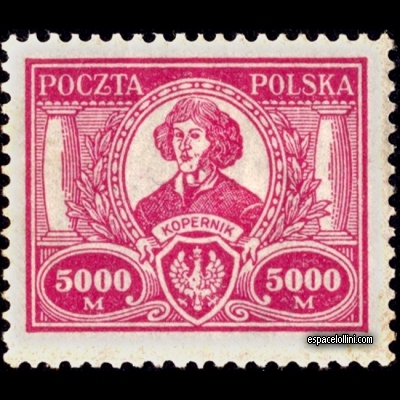 the stamp astronome POL 2