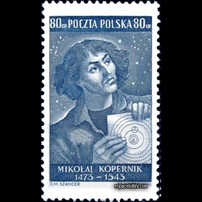 the stamp astronome POL 10