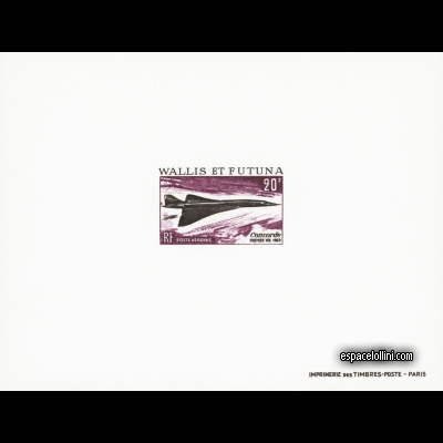 the stamp concorde WAL 1 EA