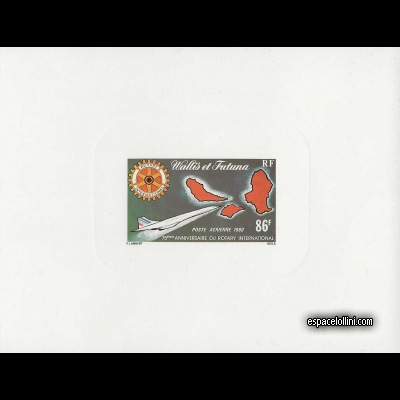 the stamp concorde WAL 4 EA