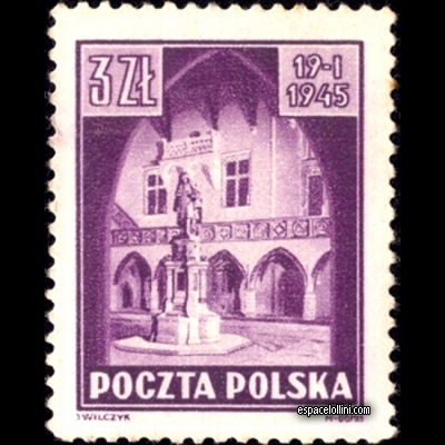 the stamp astronome POL 3