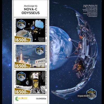 the stamp 10725 GUI 1/3 C