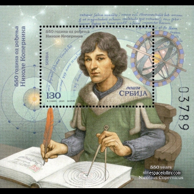 the stamp astronome SER 1 B