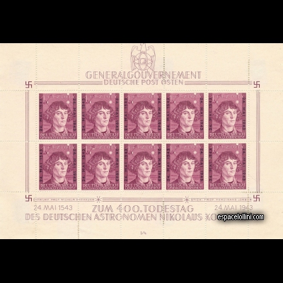 the stamp astronome PGG 5 G