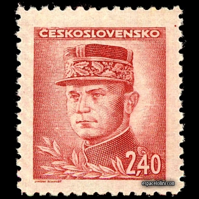 the stamp astronome TKI 10 taille douce