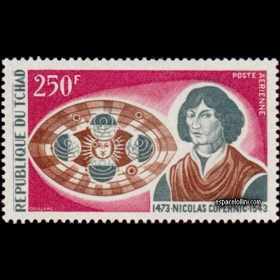 the stamp astronome TCH 1