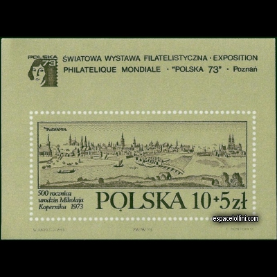 the stamp astronome POL 36 BA