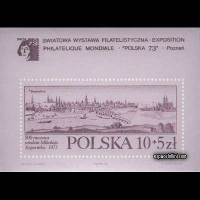 the stamp astronome POL 37 BA