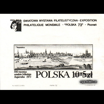 the stamp astronome POL 36 KA