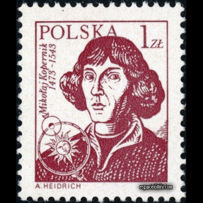 the stamp astronome POL 38
