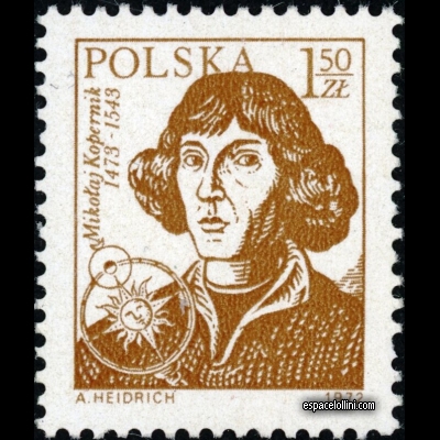 the stamp astronome POL 39