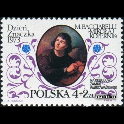 the stamp astronome POL 40